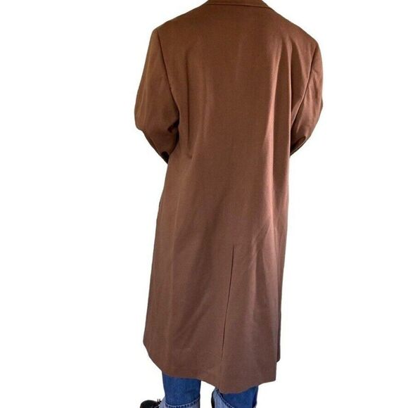 NWT Loro Piana Storm System Rain & Wind Protection Brown Cashmere Trench Coat 46 - Picture 10 of 16